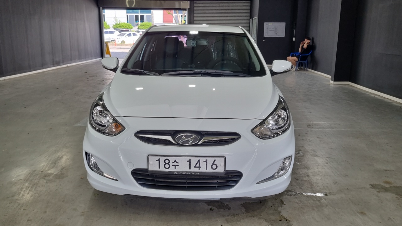 Hyundai Accent из Кореи Encar