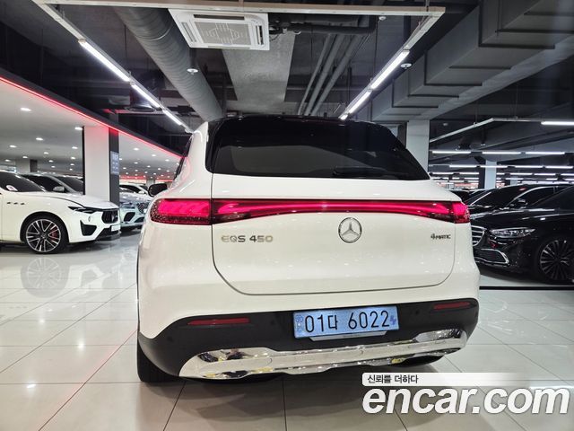 Mercedes-Benz EQS EQS450 4MATIC — пробег 73 466 км — фото 4 из 5
