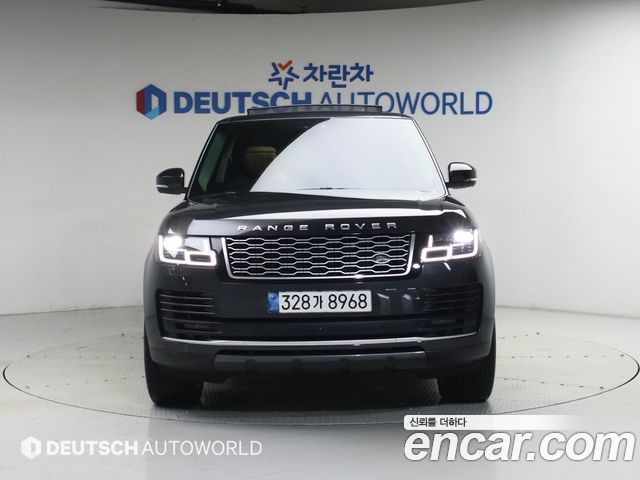 Land Rover Range Rover из Кореи Encar