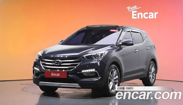 Hyundai Santafe из Кореи Encar