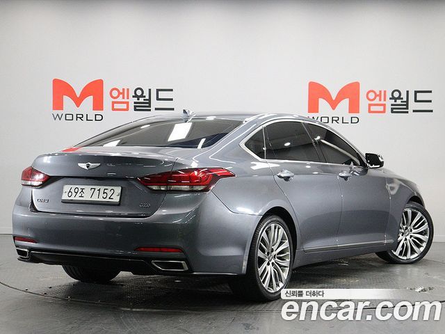 Hyundai Genesis из Кореи Encar