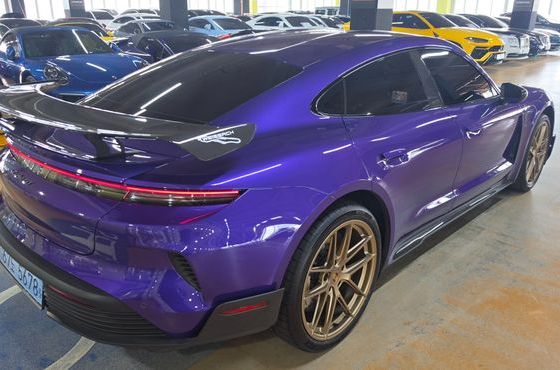 Porsche Taycan Turbo GT Weissach pack — пробег 6 000 км — фото 2 из 5