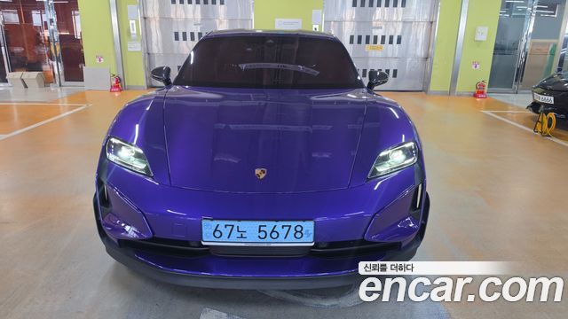 Porsche Taycan из Кореи Encar