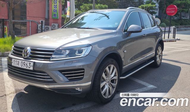 Volkswagen Touareg из Кореи Encar
