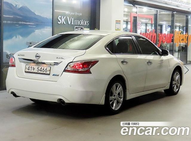 Nissan Altima из Кореи Encar