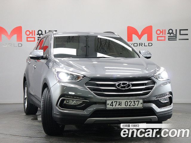 Hyundai Santafe из Кореи Encar