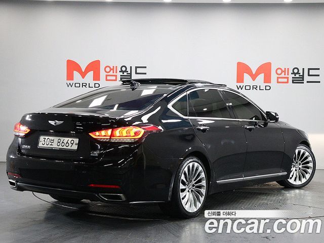 Hyundai Genesis из Кореи Encar