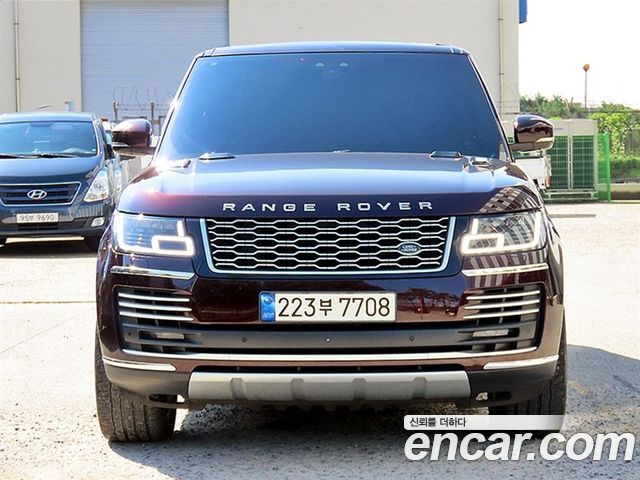 Land Rover Range Rover из Кореи Encar