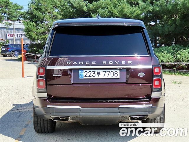 Land Rover Range Rover из Кореи Encar
