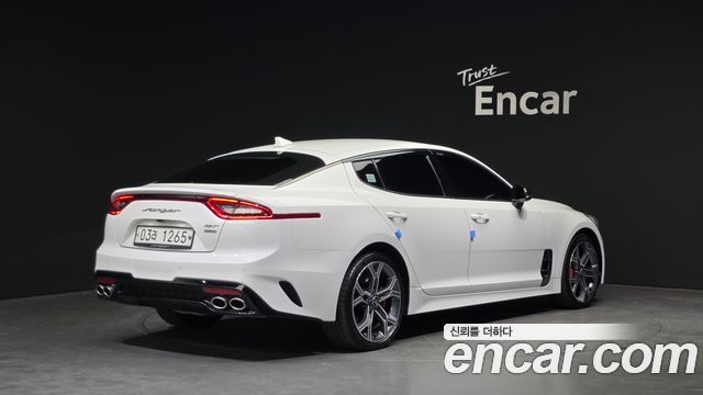 Kia Stinger из Кореи Encar
