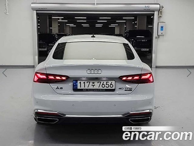 Audi A5 40 TFSI Quattro Premium Sportback — пробег 56 186 км — фото 3 из 5
