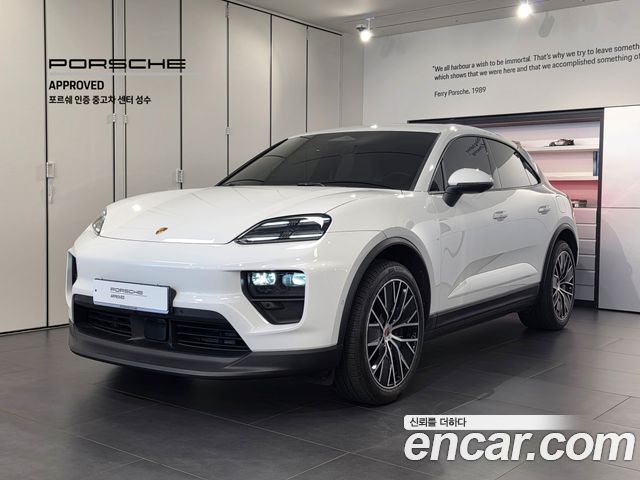 Porsche Macan из Кореи Encar