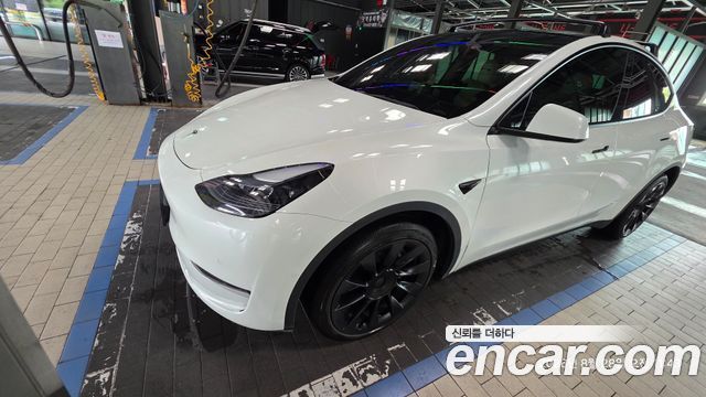 Tesla Model Y из Кореи Encar