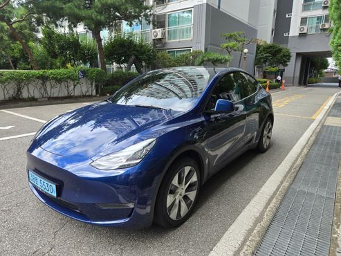 Tesla Model Y Long Range AWD — пробег 68 337 км — фото 1 из 5