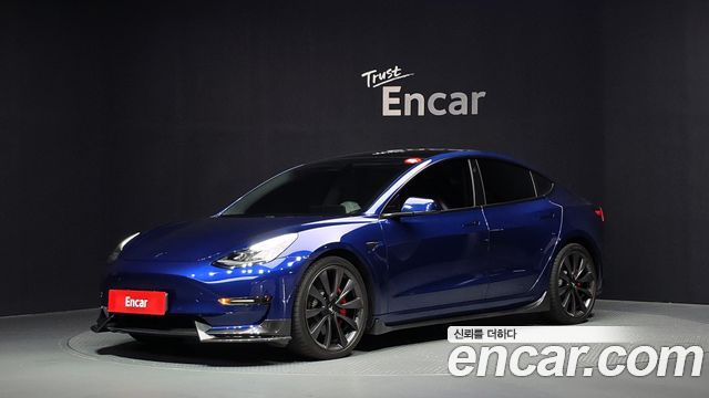 Tesla Model 3 из Кореи Encar