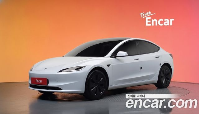 Tesla Model 3 из Кореи Encar