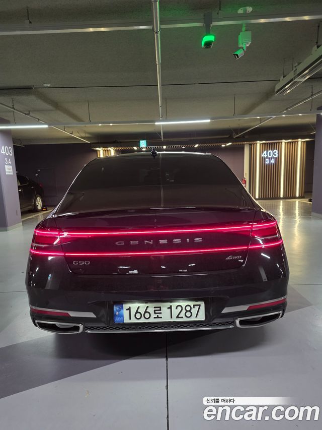 Genesis G90 из Кореи Encar