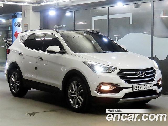 Hyundai Santafe из Кореи Encar