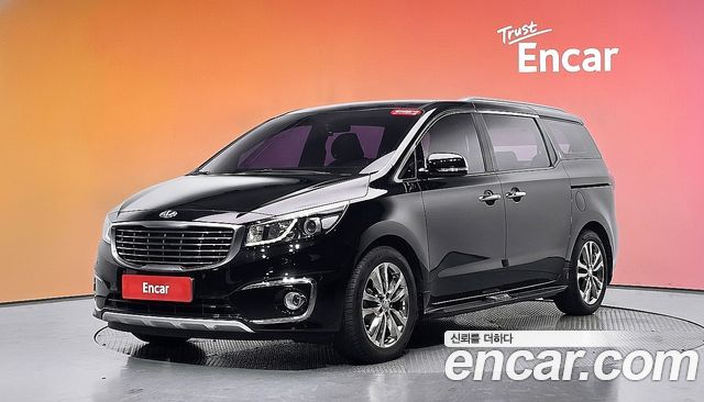 Kia Carnival из Кореи Encar