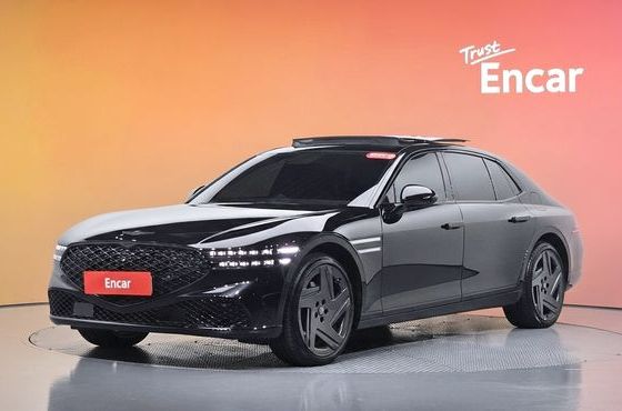 Genesis G90 Gasoline 3.5 Turbo e-S/C AWD Black — пробег 21 214 км — фото 1 из 5