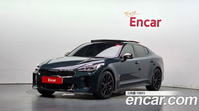 Kia Stinger из Кореи Encar