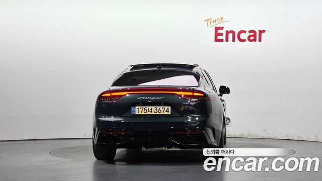 Kia Stinger из Кореи Encar