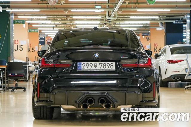 BMW M3 M3 Sedan Competition M xDrive — пробег 22 208 км — фото 4 из 5