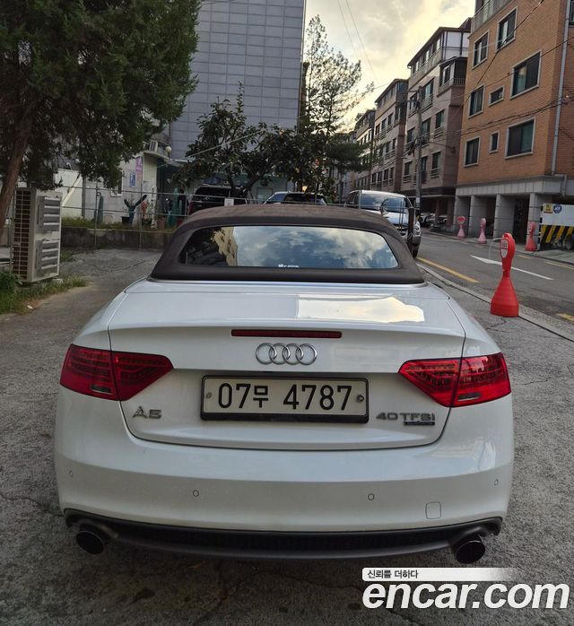 Audi A5 40 TFSI Quattro Cabriolet 8F7 — пробег 133 000 км — фото 4 из 5