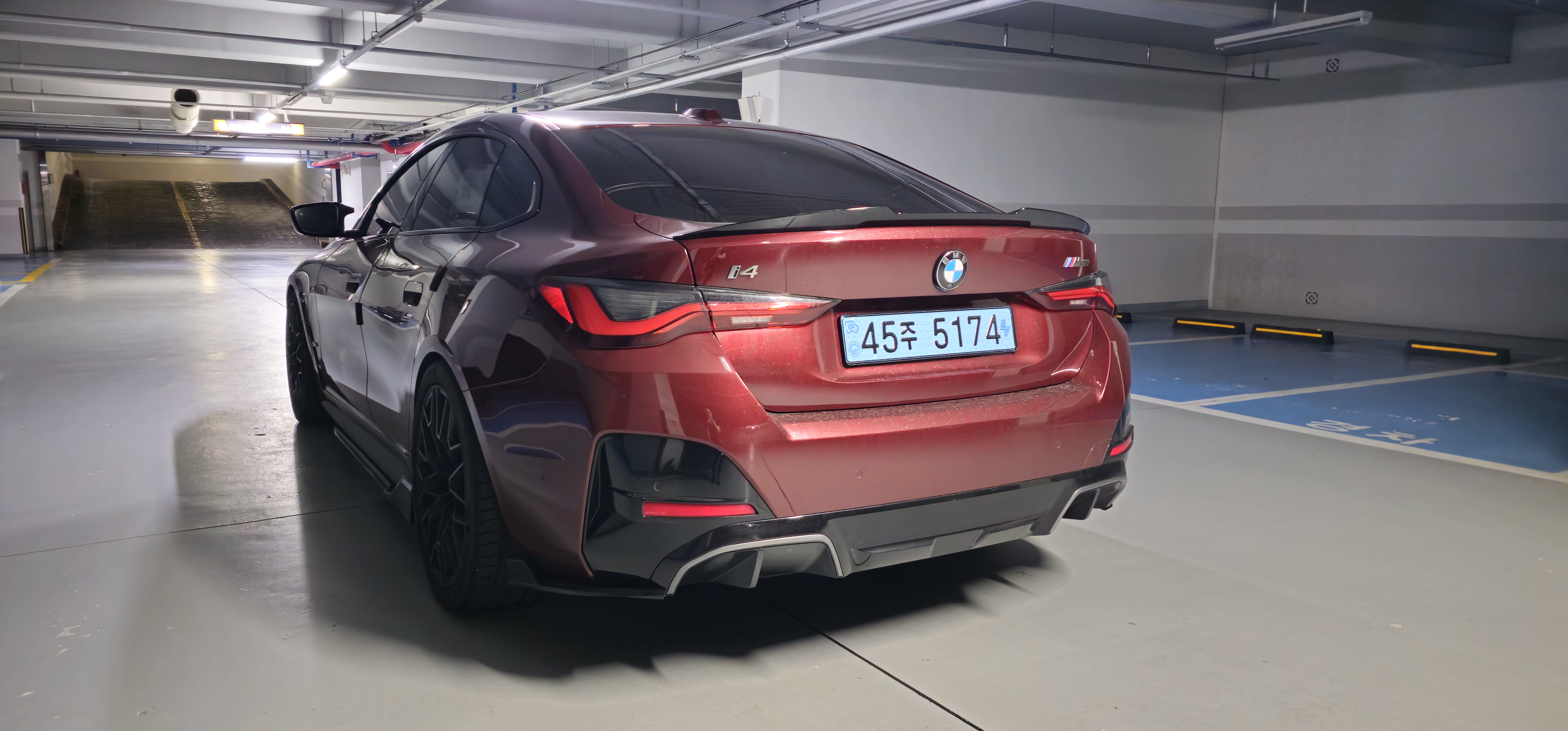 BMW i4 из Кореи Encar