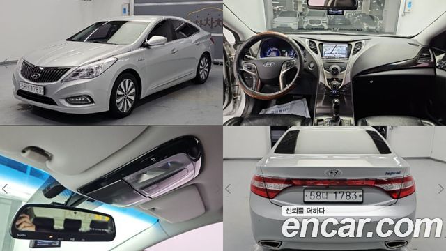 Hyundai Grandeur из Кореи Encar