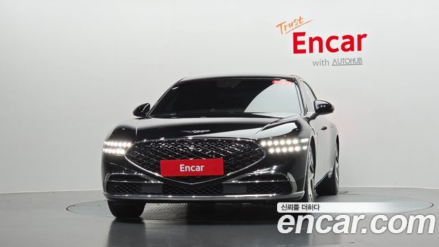 Genesis G90 Gasoline 3.5 Turbo e-S/C AWD LWB — пробег 85 777 км — фото 3 из 5