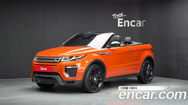 Land Rover Range Rover Evoque 2.0 TD4 SE Dynamic Convertible — пробег 100 918 км — фото 1 из 5