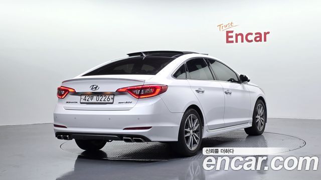 Hyundai Sonata 2.0 Turbo Exclusive — пробег 75 871 км — фото 2 из 5
