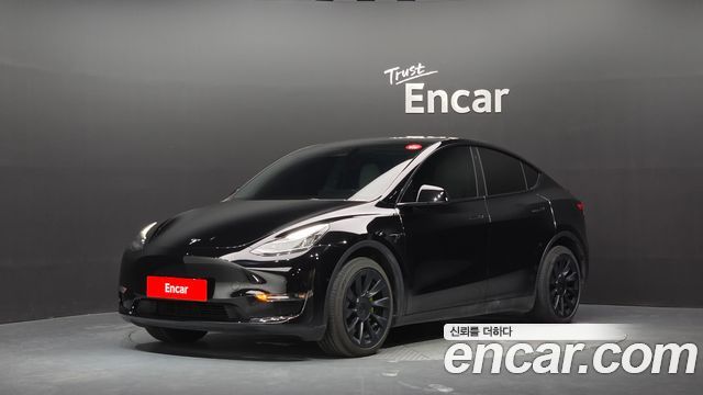 Tesla Model Y из Кореи Encar
