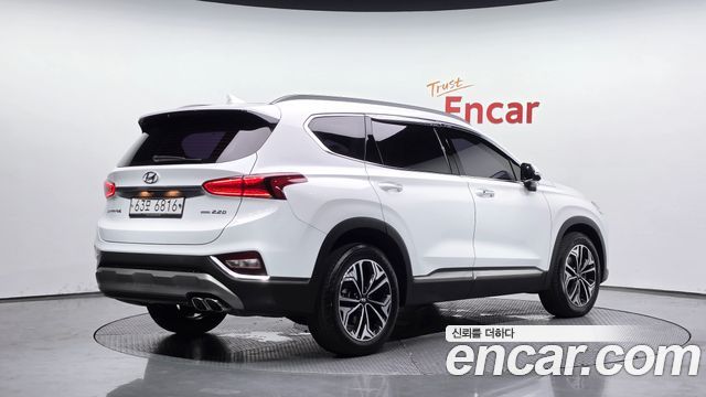 Hyundai Santafe из Кореи Encar