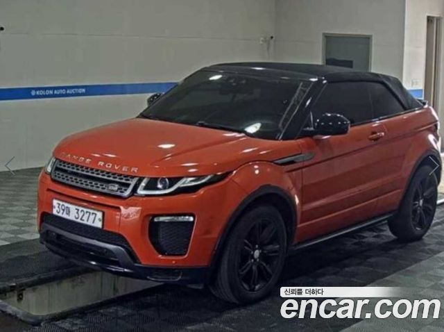 Land Rover Range Rover Evoque 2.0 TD4 SE Dynamic Convertible — пробег 100 913 км — фото 1 из 5