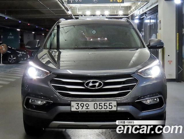 Hyundai Santafe из Кореи Encar