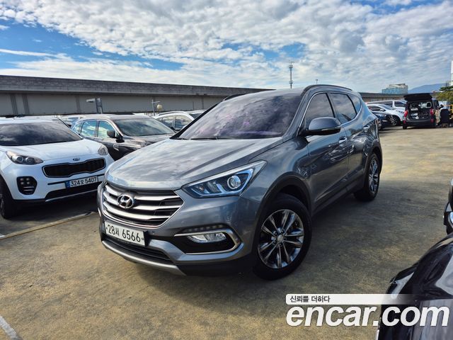Hyundai Santafe из Кореи Encar