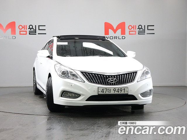 Hyundai Grandeur из Кореи Encar