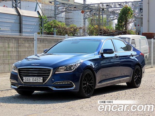 Genesis G80 3.3 GDI AWD Premium Luxury — пробег 93 083 км — фото 2 из 5