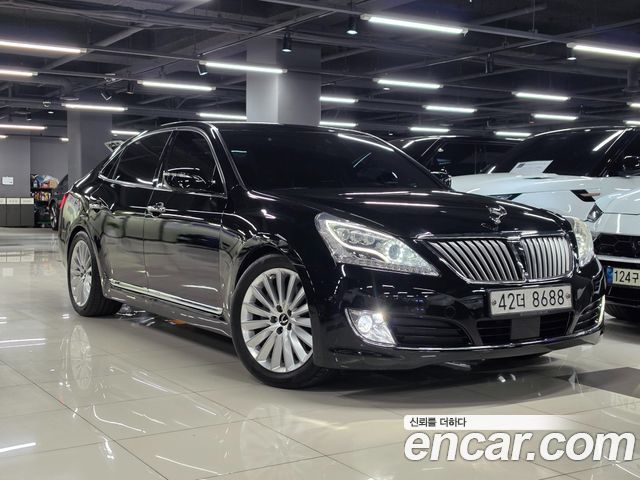 Hyundai Equus из Кореи Encar