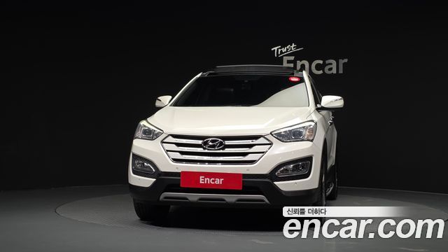 Hyundai Santafe Diesel(e-VGT) 2.0 4WD Premium — пробег 126 713 км — фото 3 из 5