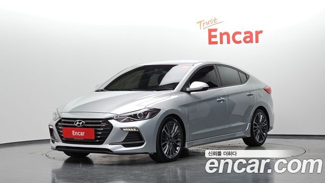Hyundai AVANTE 1.6 Turbo Sport — пробег 75 415 км — фото 1 из 5