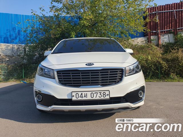 Kia Carnival из Кореи Encar