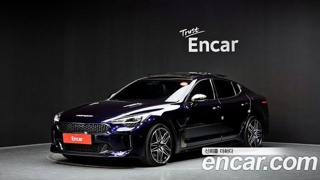 Kia Stinger из Кореи Encar