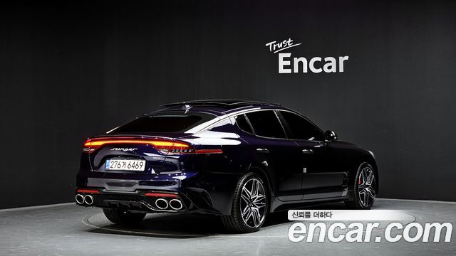 Kia Stinger из Кореи Encar