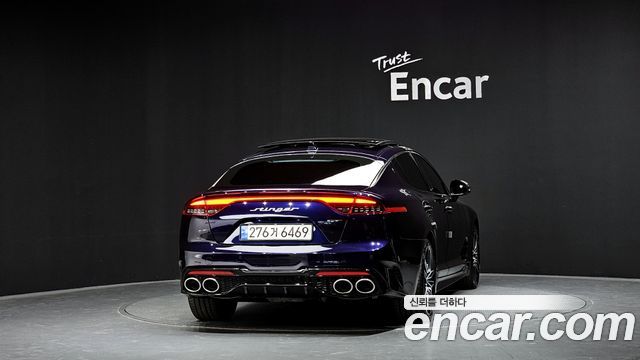 Kia Stinger из Кореи Encar