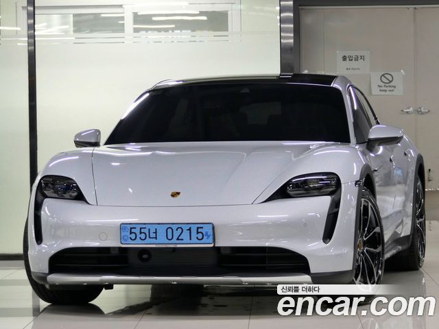 Porsche Taycan из Кореи Encar