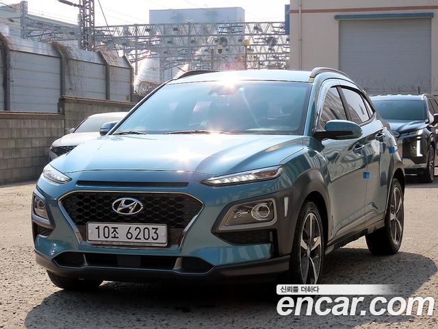 Hyundai Kona из Кореи Encar