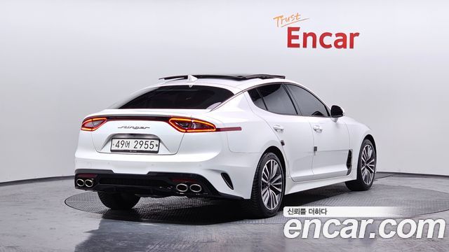 Kia Stinger из Кореи Encar